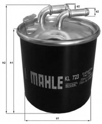 MAGNETI MARELLI KL723D Паливний фільтр