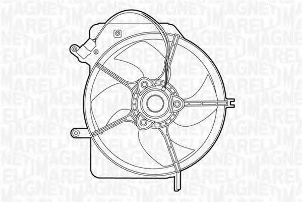 HONDA 19015-PWA-G01 Вентилятор, охолодження двигуна